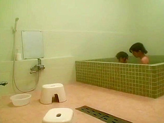 Nippon Schoolgirls' Nude Bath Time: Soaking Wet and Ready to Fuck!
